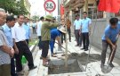 Về việc tổ chức phát động trồng cây tại tuyến phố Trần Nhân Tông  thuộc khu phố Giáng, thị trấn Vĩnh Lộc