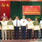 Đảng bộ Thị trấn Vĩnh Lộc trao huy hiệu Đảng và sơ kết công tác Đảng 6 tháng đầu năm 2023