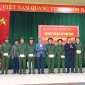 Thị trấn Vĩnh Lộc tổ chức gặp mặt công dân lên đường nhập ngũ năm 2023
